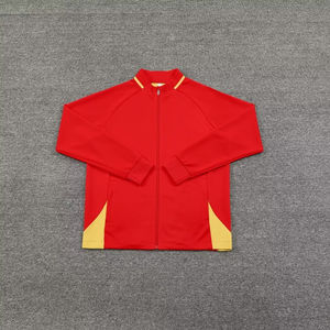 Survêtement de football personnalisé veste vêtements d'entraînement saison club logo combinaison de football grande taille polyester football pour hommes - Product Image 4