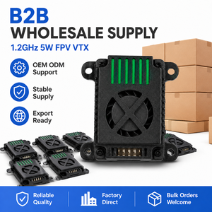 Transmisor de Video VTX FPV de 1.2GHz y 5W, Largo Alcance, 8 Canales, Alta Potencia para Drones FPV UAV - Product Image 6
