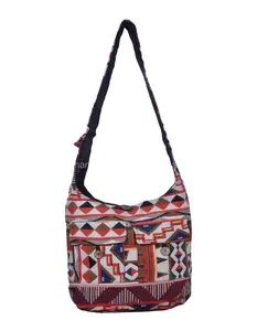 hew design Fashion jacquard fabric lady shoulder bag