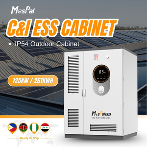 Mespal OEM 125kw 261kwh lưu trữ năng lượng hệ thống pin công nghiệp thương mại ESS năng lượng mặt trời lưu trữ năng lượng container - Product Image 3