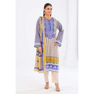 Conjunto de Traje de 3 Piezas Estampado para Mujer con Dupatta CLP-52245 - Product Image 3