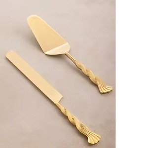Elegant Design Wedding Party Decoration Steel Metal <b>Cake</b> <b>Server</b> Set Serving Utensil Metal <b>Cake</b> <b>Server</b> - Product Image 5