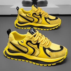 Zapatillas Deportivas Casuales de Verano para Hombre, Transpirables, Ligeras, con Suela Suave, Cierre de Cordones, Versátiles, de Goma - Product Image 1