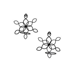 Conception fabuleuse décoration de la maison bougeoir bougeoir qualité exclusive applique murale en métal noir support de lumière de thé à vendre - Product Image 3