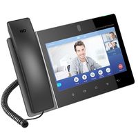 Téléphone IP VoIP Grandstream GXV3480 16 lignes WiFi 6 pour écran tactile HD 5,0 pouces 8 pouces, téléphone SIP vidéo, PoE/LAN filaire