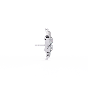 Brillantes Pendientes Geométricos de Oro de 18K con Incrustaciones de Diamantes Cultivados en Laboratorio - Product Image 5