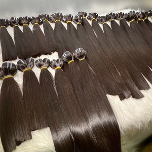 Lots d'extensions de cheveux Remy vierges non transformés purs et durables à 100% % du Vietnam - Product Image 4