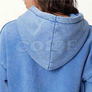 2025 Breathable Women Crop Top <b>Hoodies</b> Wholesale Women <b>Workout</b> Crop Top Hoodie For Sale In Adult Size - Product Image 5