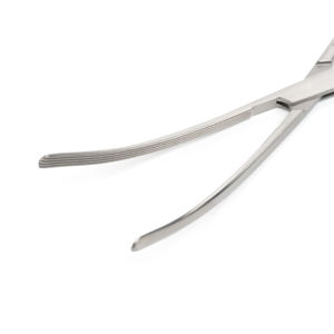 Pinzas de abrazadera intestinal Doyen quirúrgicas veterinarias de primera calidad, 24 cm, acero inoxidable curvo, Manual sin trituración - Product Image 1