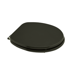 Tapa de Inodoro Gris Antracita, Tamaño Universal con Bisagras Metálicas, Accesorio Elegante para Baño - Product Image 1