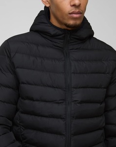 Veste matelassée en duvet d'oie de qualité supérieure, grande taille, chaude et confortable, fermeture éclair, sur mesure, respirante, imperméable, à capuche - Product Image 5