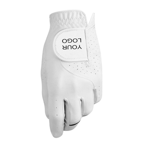 Gants de golf en cuir Cabretta pour hommes personnalisés de haute qualité respirant Anti-UV séchage rapide léger fermeture à crochet classique - Product Image 1