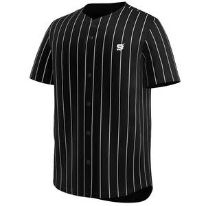 Maillot de baseball léger et écologique à manches courtes, toucher doux, confort équilibré, performance fluide, faible MOQ - Product Image 1