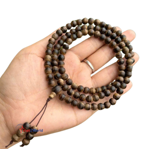 Superior 108 <b>Beads</b> 7mm Vietnam Oud <b>Bracelet</b> High Quality Underwater <b>Wood</b> Pure Black Natural Agarwood Viet Nam Agarwood Brand - Product Image 4