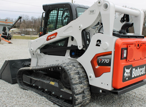 Haute efficacité Original bas prix utilisé T770 chargeuse compacte petite chargeuse sur chenilles d'occasion bon pour la vente - Product Image 5