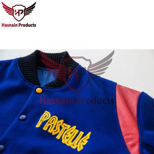 Vestes universitaires brodées à impression personnalisée de haute qualité Veste unisexe de baseball universitaire américaine Letterman Veste surdimensionnée - Product Image 3