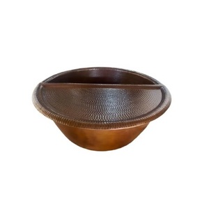 Tazón de pedicura para Spa de pies martillados, tazón de cobre para masaje de pies indios, tazón de cobre para uñas para el tratamiento cosmético - Product Image 6