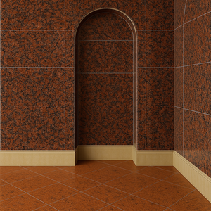 Elegante revestimiento de pared de granito rojo Asuán Acabado duradero y elegante - Product Image 1