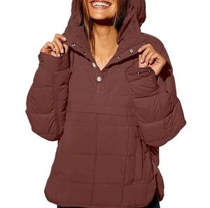 Vêtements design personnalisé vêtements de ville d'hiver pour femmes veste bouffante coupe-vent décontractée fabricant pakistanais respirant vente en gros - Product Image 1