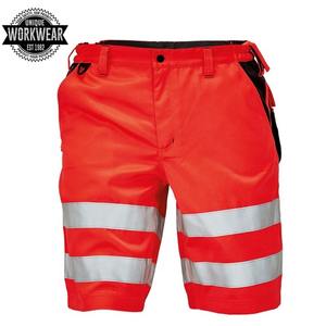 Pantalones cortos de trabajo de seguridad reflectante para hombres al por mayor de alta visibilidad para trabajo y actividades al aire libre - Product Image 5