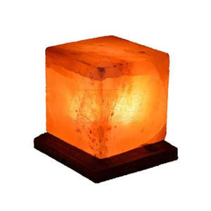 Meilleure qualité forme carrée sculptée lampe au sel de l'Himalaya 100% pur sel Anwar à vendre - Product Image 4