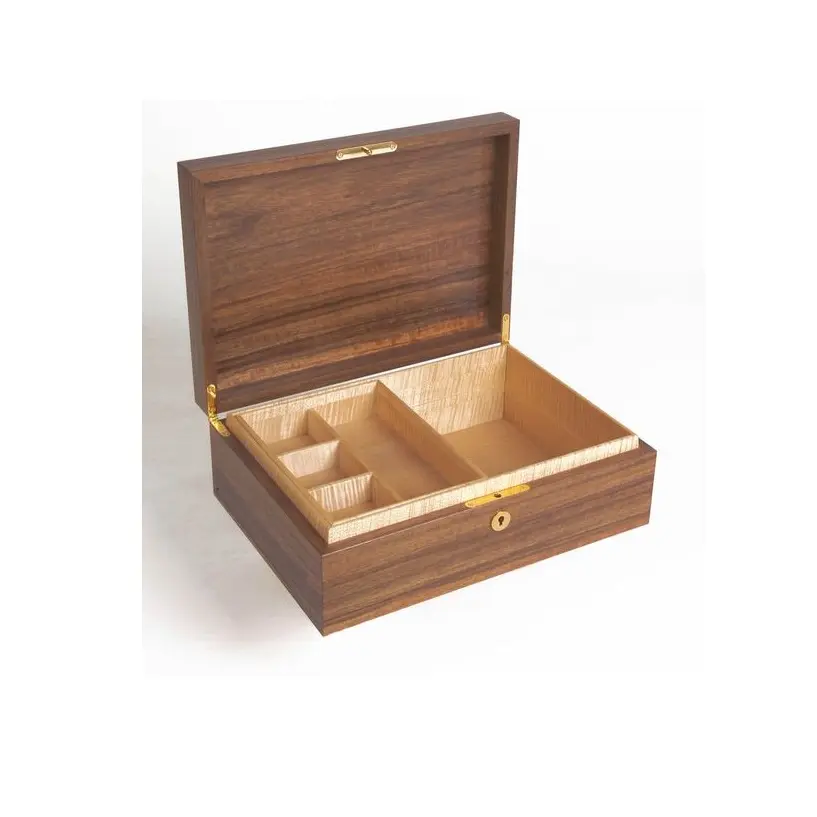 Caja de almacenamiento de caja de frutas secas de madera de Acacia hecha a mano india de Venta caliente para caja hecha a mano de uso multiusos