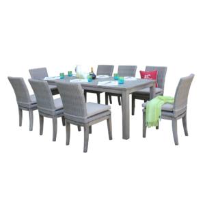 Ensemble de salle à manger d'intérieur et d'extérieur avec un matériau durable et écologique RADS-116 - Product Image 1