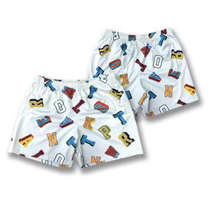 Pantalones cortos de baloncesto Street Trend al por mayor, pantalones cortos deportivos personalizados por sublimación de alta calidad - Product Image 1