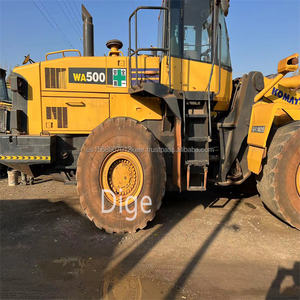 Cargadora de Ruedas Usada Original de Japón, Komatsu WA500-6, 9 Toneladas, Cucharón de 4.3-5.6m, Motor y Bomba, Modelo 2018-2022, Buen Estado, 263kW de Potencia - Product Image 5