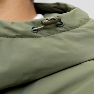 2025 hiver hommes vestes décontractées chaud rembourré à capuche coupe-vent Parka grande taille manteaux épais doudoune coupe-vent Gilet OEM - Product Image 3