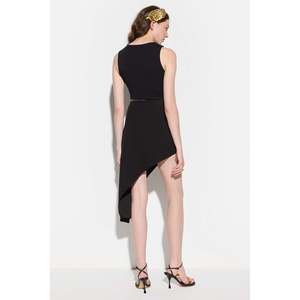 Asymmetrical Slit <b>Skirt</b> - Product Image 5