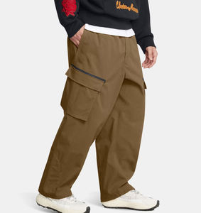 Logotipo bordado de diseño personalizado de alta calidad, talla grande, ajuste Regular, tela Oxford, impermeable, cortavientos, estilo Hip Hop - Product Image 5