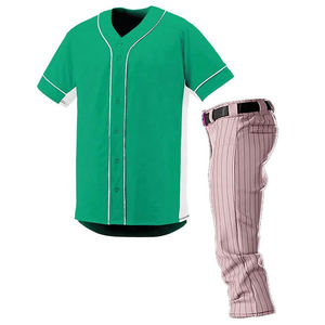 Ensemble d'uniformes de baseball unisexes de haute qualité Nouvelles chemises de sublimation personnalisées Respirant Vente en gros Prix bon marché Excellent pour les équipes - Product Image 1