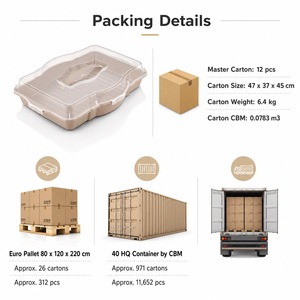 Caja de Plástico Transparente Rectangular para Pasteles, con Tapa, Resistente al Agua, Apta para Lavavajillas, Fácil de Limpiar, con Asas, para Almacenamiento de Alimentos - Product Image 5