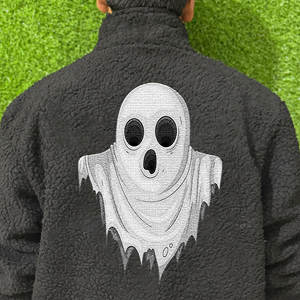 Bon tissu nouveauté personnalisé Sherpa moelleux polaire à capuche sweats poids lourd épais fourrure pull à capuche pour garçons - Product Image 5