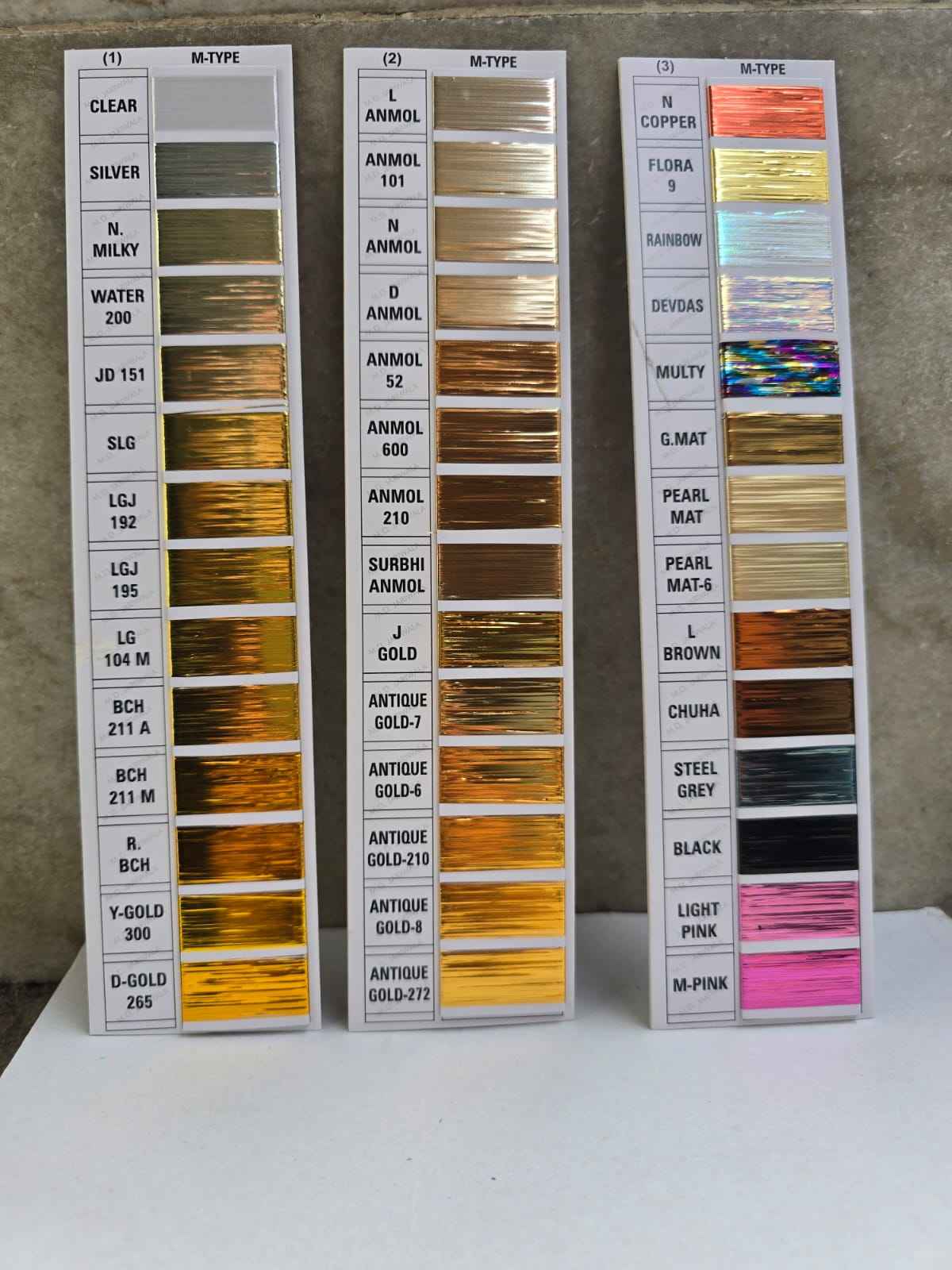 Color Chart