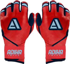 ถุงมือตีเบสบอลแบบมีแผ่นรอง ป้องกันการถูกตี ถุงมือตีเบสบอล ซอฟต์บอล สำหรับผู้เล่น จับถนัดมือ บริการ OEM ถุงมือตีเบสบอล Adiha Impex - Product Image 1