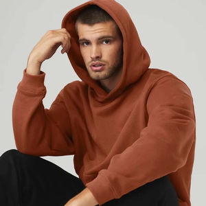 Sweat-shirt d'automne pour homme avec logo imprimé en 3D - Sweat-shirt à capuche en molleton épais personnalisé avec tissu en polyester/coton pour une utilisation en extérieur - Product Image 1