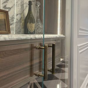 Cabinet handle fancy solid <b>brass</b> dresser handle for home kitchen office furniture hardware door <b>drawer</b> wardrobe cabinet handle - Product Image 3