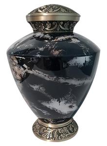 Urnes de crémation de qualité supérieure fabriquées à la main avec des conceptions spéciales et des graphiques utilisés pour les souvenirs des ancêtres et des êtres chers. - Product Image 2