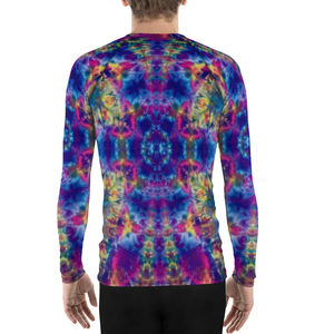 Rashguard pour homme à séchage rapide et confortable à vendre Rashguard pour homme à manches longues de couleur unie pour vêtements de fitness - Product Image 2