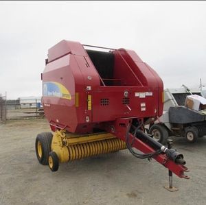 Machine agricole : Presse à balles rondes pour foin et paille, pour motoculteur, avec filet de compression - Product Image 2