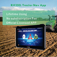 Navigator GPS Layar Sentuh IPS 10-Inci Octa-Core IPX7 Tahan Air Android 12 Aplikasi Pertanian Gratis Kamera Traktor
