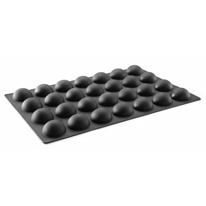 Molde de Silicona para Repostería y Pastelería, Media Esfera Hendi 600x395x(H)35mm - Product Image 1