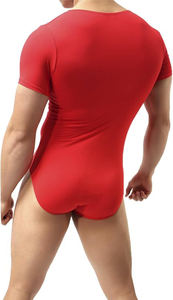ชุดเสื้อเดี่ยวผ้าสแปนเด็กซ์สำหรับผู้ชายปรับแต่งได้ชุดมวยปล้ำและวอลเลย์บอล100% - Product Image 6
