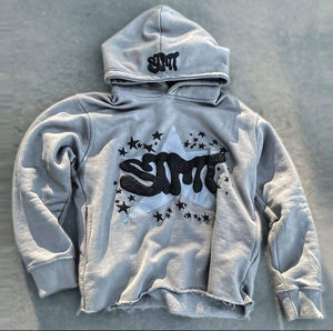 Sudadera con Capucha Corta de Felpa Chenilla 3D Personalizada para Hombre, Invierno 2025, Superventas, Gruesa, Suave, Estilo Urbano - Product Image 4