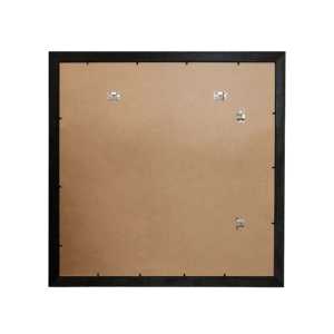 Marco de Madera Negro de Estilo Clásico de 90x90cm para Pósteres, Marco de Fotos Abatible A3 de Alta Demanda para Uso Doméstico, para Tamaños A4 y 12x16 - Product Image 1