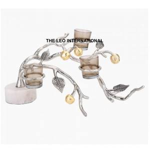 Cast Iron Heavy Metal Candle Holder <b>Butterfly</b> Designed Candleholder for Home Elegant 3 in 1 Tea <b>Light</b> Holders - Product Image 6