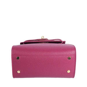 Borsa a mano strutturata in vera pelle Dollaro Art. 26054 Artigianale, Prodotto in Italia - Product Image 5