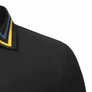 Polos en blanco de alta calidad para hombres y mujeres, polos transpirables antiarrugas de manga corta con botones - Product Image 6